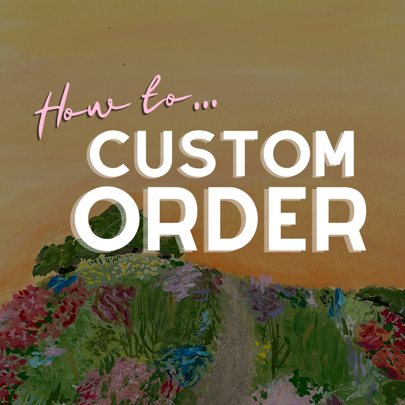 custom order (new orders ship July 2024)